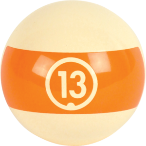 RBCONT_13 Aramith Continental Replacement Ball – #13 | Golden Break Billiards